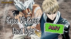 Garou Vs Genos final fight | One Punch Man