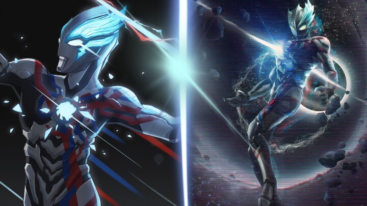 "𝖀𝖑𝖙𝖗𝖆 đang cháy/phiên bản đầy đủ" Ultraman Blazer𝑬𝑫𝟏 [Pitch Black Star] quét ánh sáng xoắn ốc về ph