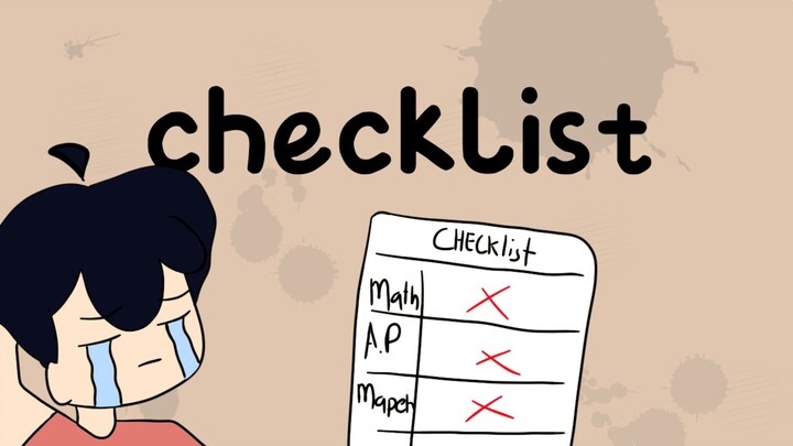 checklist | pinoy animation
