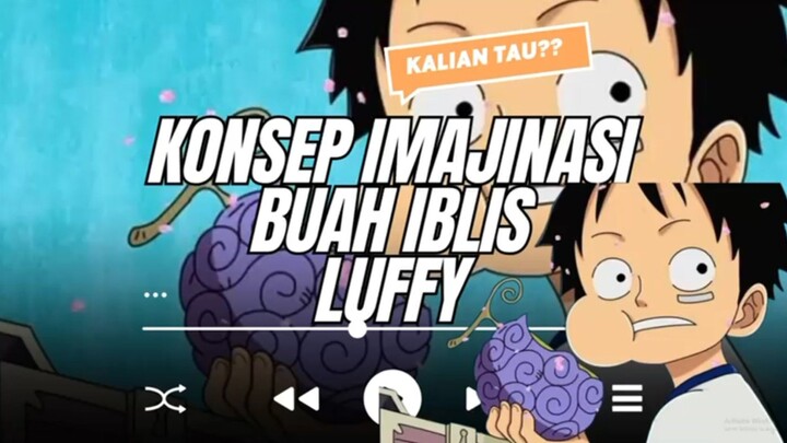 Konsep Imajinasi Buah Iblis Luffy