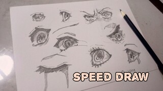 How to Draw Eyes - Practice Draw