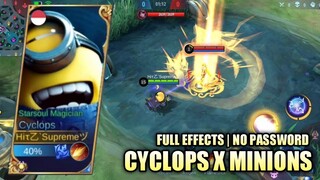 SCRIPT SKIN CYCLOPS X MINIONS - MOBILE LEGENDS