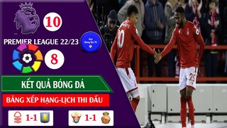 kết quả bóng đá vòng 10 ngoại hạng anh 22/23. Bảng xếp hạng I Vòng 8 Laliga 22/23