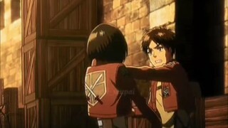 Please enjoy: Mikasa and her "waste" boyfriend.