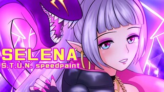 Selena S.T.U.N. Speedpaint | MLBB | by Senpai Phantom ML 💜