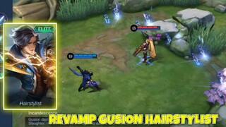 REVAMP GUSION ELITE SKIN HAIRSTYLIST GAMEPLAY