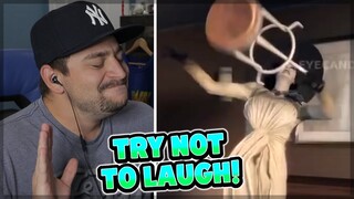 Try Not to Laugh CHALLENGE 44 - by AdikTheOne REACTION!