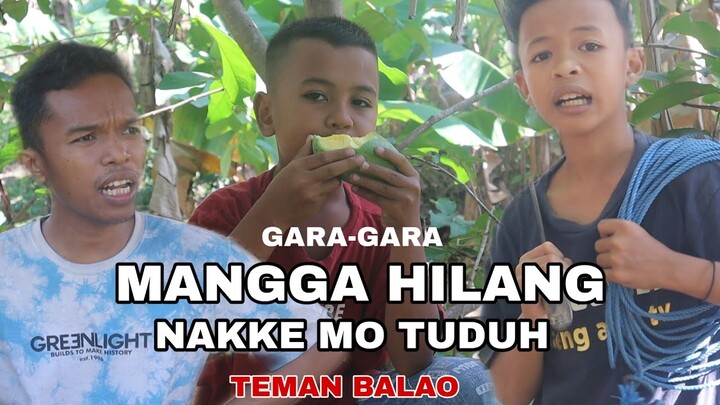 REWA DIGANTUNG KAKINYA  DIPOHON GARA-GARA MANGGA ARIS DI CURI         || Komedi Bugis Makassar ||