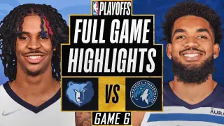 GRIZZLIES vs TIMBERWOLVES FULL GAME 6 HIGHLIGHTS | 2022 NBA Playoffs Grizzlies Timberwolves NBA 2K22
