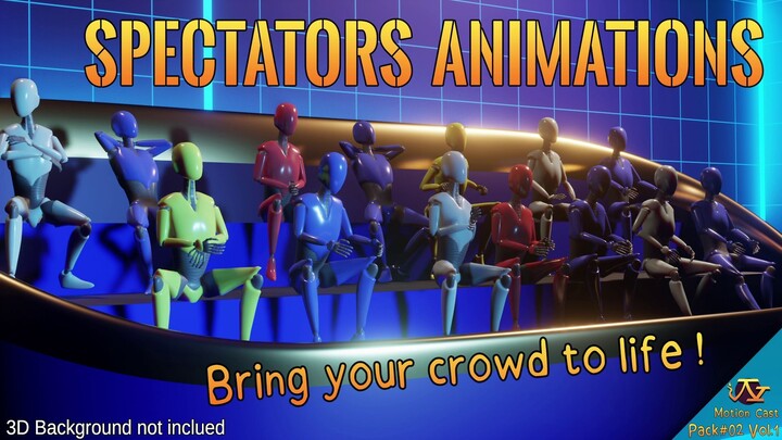 Trailer Spectators animations Pack (Motion Cast#02 - Vol1)