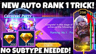 NEW UPDATE! AUTO RANK 1 515 EVENT | NO SUBTYPE NEEDED - NEW EVENT PROMO DIAMOND