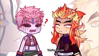 im not your bruh ??😳 Gacha Nox 😭 Demon slayer