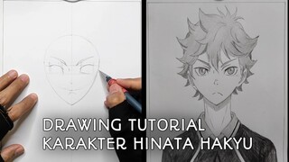 Drawing Tutorial Karakter Anime Hinata Hakyu