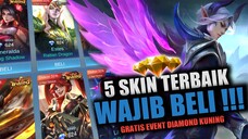 5 Skin Squad Wajib Beli - Event Diamond Kuning Auto 1 Diamond || Mobile Legends !!