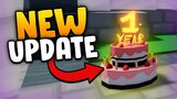 How to get Anniversary CAKE!! in Roblox Islands (Skyblock)