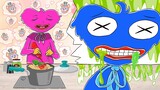 Kissy Missy vs So Bad Spaghetti Noodles | Huggy Wuggy Is So Sad - Poppy Playtime Animation #23