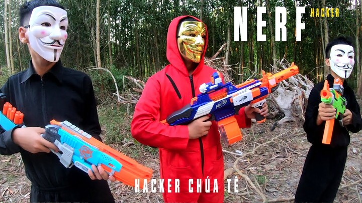 Nerf Phim Trận Chiến Nơi Cắm Trại Hacker Chúa Tể Ku Nhân