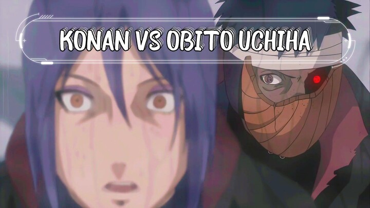 KONAN VS OBITO UCHIHA