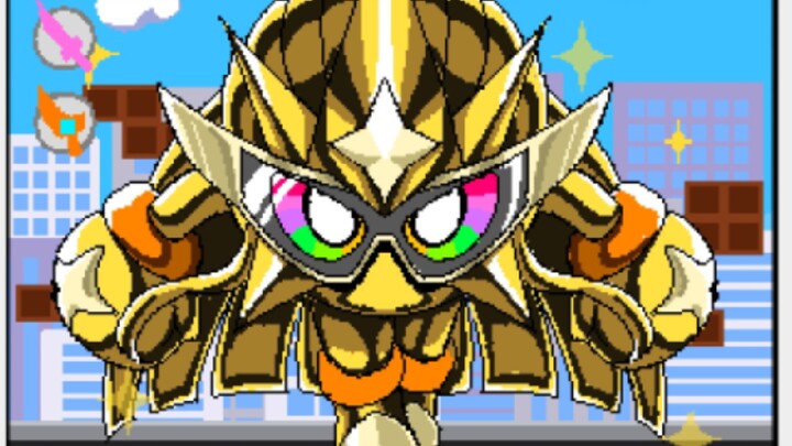 [Pixel] This is my evolutionary path! Pixel style Ex-aid full version