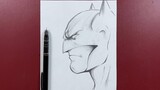 How to draw Batman | superhero sketch