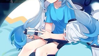 Gamer_Anime_Gril live wallpaper