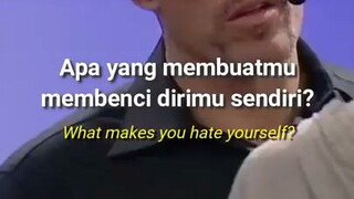 JANGAN MEMBENCI DIRI SENDIRI ,SEMUA BUTUH YG NAMANYA PROSES WALAUPUN PROSESNYA MENYAKITKAN