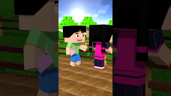 🎵🎶lagu buat kamu💗💕 #shorts #minecraftanimation