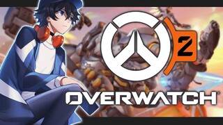 【OVERWATCH2】 腕試し(ガチ初心者)【奏手イヅル w/アステル】