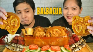 BALBACUA MUKBANG | FILIPINO FOOD | COLLABORATION WITH @KIKAY CRAVINGS