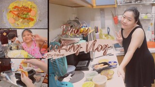 Daily Cooking Vlog With Amy : Nấu Món Ăn Vặt Tại Nhà Bánh Tráng Nướng, Bánh Pancake Phô Mai