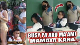 BUSY PAKO KAY CRUSH MA'AM MAMAYA KANA MAGTURO.. | Pinoy Memes 2023