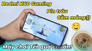 Redmi K40 Gaming - Máy chơi tết quốc dân cho game thủ: Cằm mỏng, pin trâu, hiệu năng tốt!