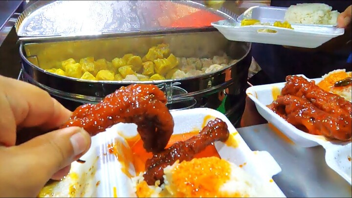 Filipino Street Food | SIOMAI & CHICKEN FEET RICE | Divisoria, BINONDO MANILA