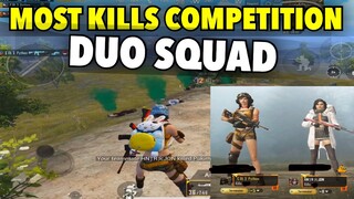 MOST KILLS COMPETITION - DUO SQUAD | PUBG MOBILE - IPAD MINI 5