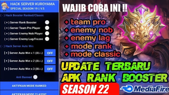 Apk Auto Win Ranked 2021 (Apk Rank Booster Anti Banned) Patch terbaru