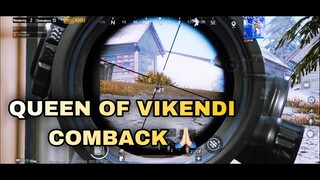 [ PUBG Mobile ] - QUEEN OF VIKENDI COMEBACK 🔥🔥