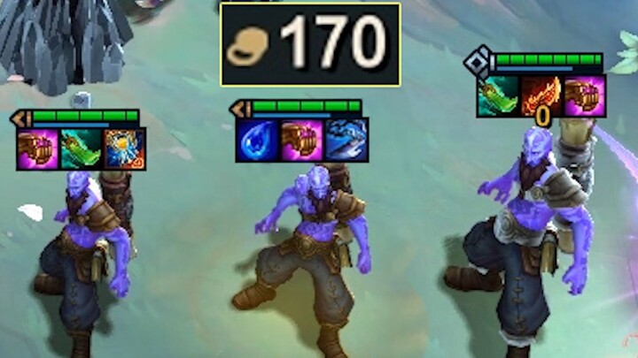 When I deposited 170 yuan, I added 3 Ryze! How cool is this wave of big moves that fill the screen? 