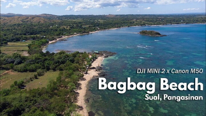 Bagbag Beach - Sual, Pangasinan | DJI Mini 2 Drone Shot + Canon M50 Handheld
