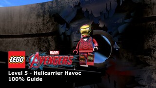 #5 Helicarrier Havoc 100% Guide - LEGO Marvel's Avengers