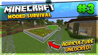 FARM LAND AND BACKPACKS Minecraft: Modded Survival Part - 3 (Filipino/Tagalog)