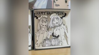 Halloween’s coming (●´ω｀●) mha anime uraraka tsuyu bakugou deku halloween