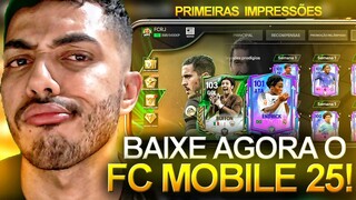 BAIXE AGORA! 🚨 FC MOBILE 2025 LANÇADO! 🔥 BUFFON & ENDRICK GRÁTIS NO LOGIN 🤯 | PRIMEIRAS IMPRESSÕES