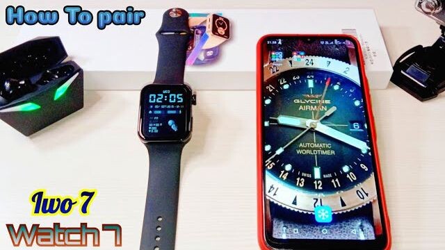 How to pair Watch 7/Cara pairing Iwo 7 | Wearfit pro | Cara nambah Watchface/Custom Photo