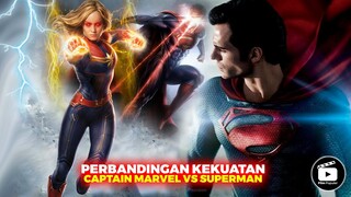 Bagaimana Jika CAPTAIN MARVEL VS SUPERMAN Diadu, Siapa Yang Paling Superior?