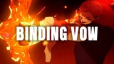 Sukuna's Flame Arrow and Binding Vow Explained | Jujutsu Kaisen