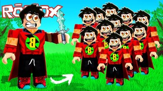 HER SANİYE BİR BABİ OYUNDA 🤣 Roblox +1 Clone Every Second