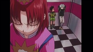 Hunter x Hunter (1999) - Funny elevator scenes [English Dub]