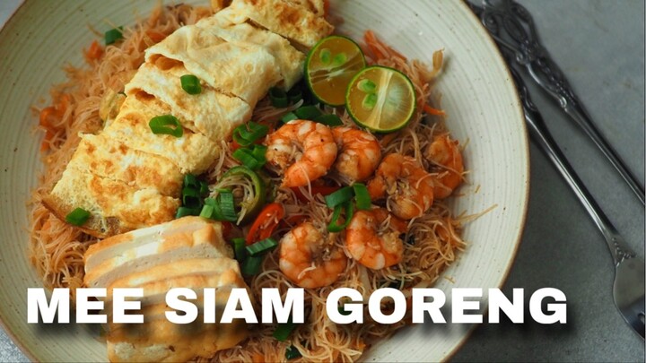 How To Make Mee Siam Goreng | Dry Siamese Noodles | 干炒米暹