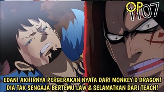 OP 1107 - AKHIRNYA PERGERAKAN NYATA DRAGON! DIA TAK SENGAJA SELAMATKAN LAW DARI KUROHIGE! -Teori