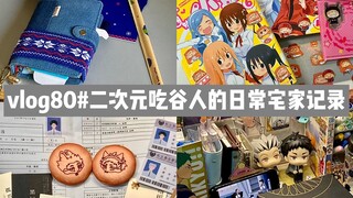vlog/二次元吃谷人的手帐漫画拆快递的晚间幸福日常
